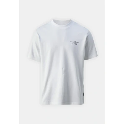 Abbildung von Jack &amp; Jones Premium Jprblachad CREW NECK TEE Tshirt print, Herren, Größe: Small, Bright white