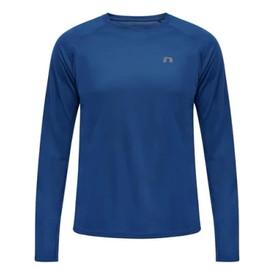 Abbildung von Newline MEN CORE Running Langarmshirt, Herren, Größe: XL, True blue