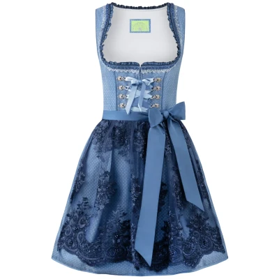 Abbildung von Stockerpoint Dirndl, Damen, Größe: 36, Blau