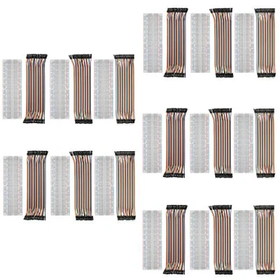 Abbildung von AZDelivery 5 x Breadboard Kit 3X Jumper Wire m2m/f2m/f2f + 3er Set MB102 kompatibel mit Arduino und Raspberry Pi inklusive E Book!