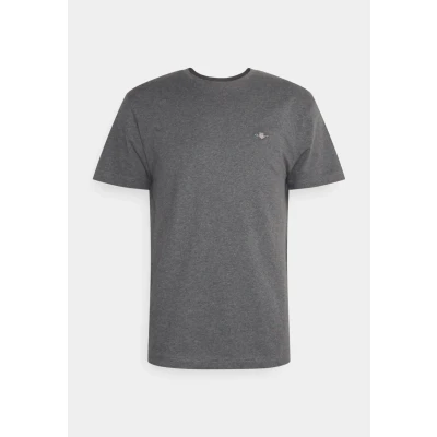 Abbildung von GANT REG Shield Tshirt basic, Herren, Größe: XXL, Antracit melange