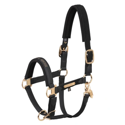 Abbildung von Eskadron Halfter Heritage Faux Leather Plait Schwarz