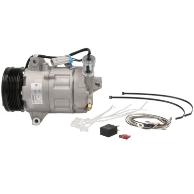 Abbildung von BOSCH 1 986 AD1 150 Kompressor 12V PAG 46 R134a mit Montageanleitung, Dichtring OPEL: Zafira B, Astra H Caravan, TwinTop