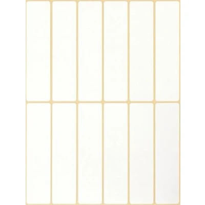 Abbildung von Avery Zweckform 3328 Haushaltsetiketten selbstklebend (76 x 19 mm, 324 Aufkleber auf 27 Bogen, Vielzweck Etiketten für Haushalt, Schule und Büro zum Beschriften Kennzeichnen) blanko, weiß