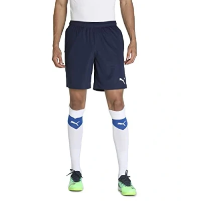 Abbildung von Puma Herren teamRISE Training Shorts, Peacoat White, S