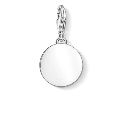 Abbildung von Thomas Sabo Damen Charm Anhänger Coin Club 925 Sterling Silber 1428 001 21