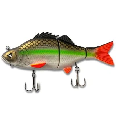 Abbildung von Monkey Lures Swimbait Purge Glider 17,5 cm Floating Glidebait, Hecht, Hecht Köder groß, Bigbait Hechtköder, Big Bait zum Angeln, Raubfisch (Carpe Nostra)