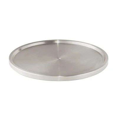 Abbildung von WENKO Schrankrondell Uno, Küchen Karussell, drehbarer Organizer für Küchenschrank, aus Edelstahl matt, Ø 26,5 cm