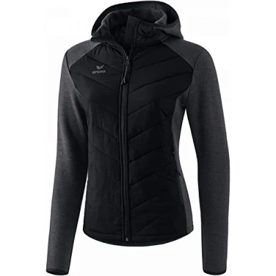 Abbildung von Erima Trainingsjacke, Damen, Größe: 38, Schwarz