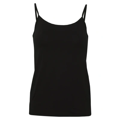 Abbildung von Calida Natural Comfort Spaghetti Unterhemd/shirt, Damen, Größe: 40/42, Black