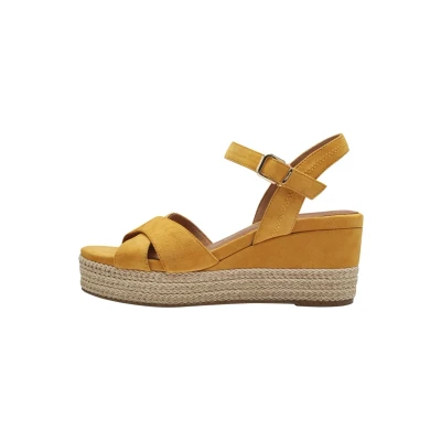 Abbildung von Tamaris Plateausandalette, Damen, Größe: 36, Mango Schuhe