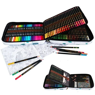 Abbildung von YJYHART Aquarellstifte Pinsel Marker Stifte Set,Filzstifte Doppelseitig,Buntstifte Professionell Zeichensets,Bleistift Set für Skizzieren und bleistiftzeichnungen,Studenten Doodling