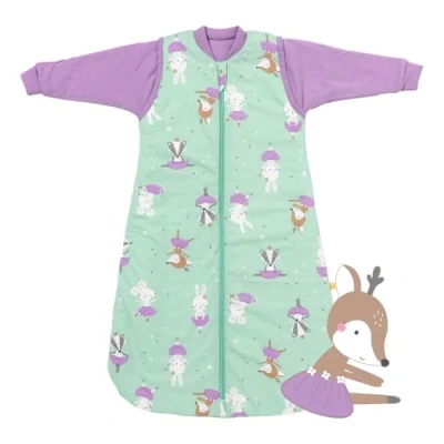 Abbildung von schlummersack Baby Schlafsack Neugeboren Sommer 1.0 Tog 56 cm dünn Ballerina Sommerschlafsack 1 Newborn Frühling Reißverschluss