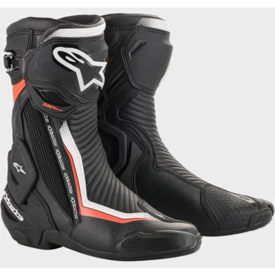 Abbildung von ALPINESTARS 2221019 1231 42 Motorrad Rennstiefel weiß, schwarz, Rot