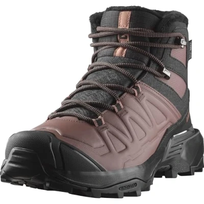 Abbildung von Salomon X Ultra Snowpilot wasserdichte Damen Wanderschuhe, Outdoor bereit, Dauerhafte Wärme, Winterfest, Black, 37 1/3