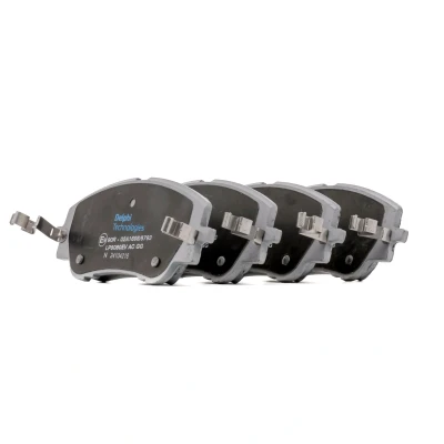 Abbildung von DELPHI LP5080EV Bremsbelagsatz OPEL: Corsa F Hatchback, Mokka II, PEUGEOT: 208 II CITROËN: C4 III Hatchback