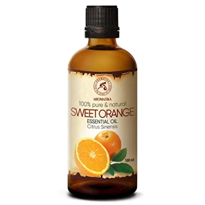 Abbildung von Orangenöl Süß 100 ml Brasilien Reine für Guten Schlaf Aromatherapie Entspannung Aroma Diffuser Duftlampe Raumduft…