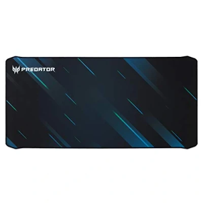 Abbildung von Predator Gaming Mauspad XXL (Reibungsarme Faseroberfläche, selbstleuchtendes Logo, Unterseite aus Naturkautschuk, leicht zu reinigen)
