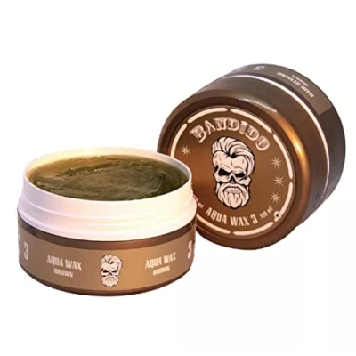 Abbildung von Bandido Aqua Hair Wax Nr.3 Haarwachs Haar Styling Wachs Herren Haargel 150ml