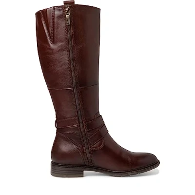 Abbildung von Tamaris Comfort Stiefel, Damen, Größe: 37, Cognac Schuhe