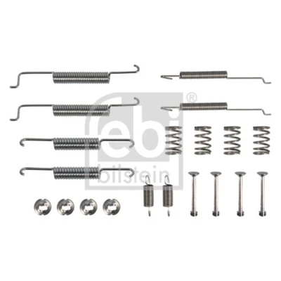 Abbildung von FEBI BILSTEIN 181084 Zubehörsatz, Bremsbacken Hinterachse VOLKSWAGEN: Polo V Hatchback, IV GOLF 3, SEAT: Ibiza 4 Sportcoupe