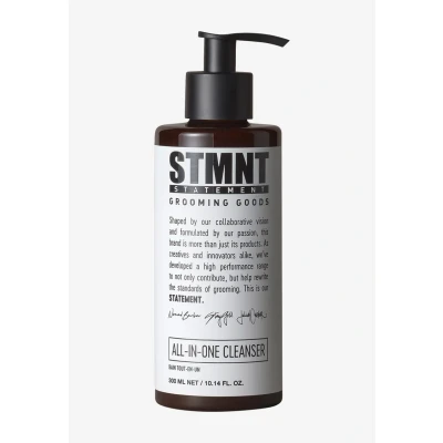 Abbildung von STMNT Grooming Goods All In One Cleanser Mit Aktivkohle &amp; Menthol Frei von Sulfaten (SLS**) und Silikonölen Tägliche Reinigung für den ganzen Körper 300ml