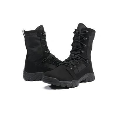 Abbildung von Brandit Defense Schnürstiefel, Herren, Größe: 45, Black Schuhe