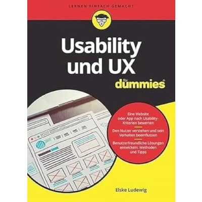 Abbildung von Usability und UX für Dummies: Nutzerfreundliche Webseiten erstellen gutes Webdesign
