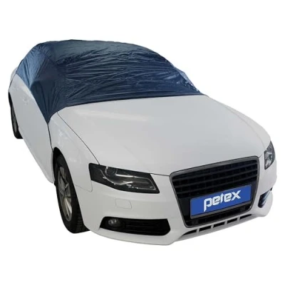 Abbildung von Petex Nylon Halbgarage Größe XL (ca 315 x 145 61 cm), blau