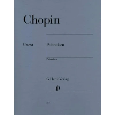 Abbildung von Polonaisen. Klavier: Besetzung: Klavier zu zwei Händen (G. Henle Urtext Ausgabe)