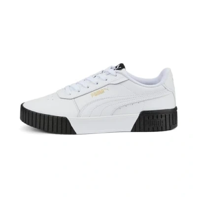 Abbildung von PUMA Damen Carina 2.0 Sneaker, White Team Gold Black, 42.5 EU