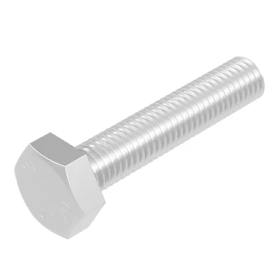 Abbildung von SECCARO Sechskantschraube M12 x 60 mm, Edelstahl V2A VA A2, DIN 933 / ISO 4017, Außensechskant, 20 Stück