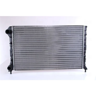 Abbildung von NISSENS 61766 Kühler, Motorkühlung Aluminium 650 415 34 Kühlrippen mechanisch gefügt