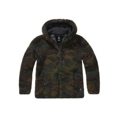 Abbildung von Brandit Fleecejacke, Damen, Größe: Large, Woodland