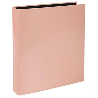 Abbildung von Exacompta 54567E Aquarel Ringbuch. Made in Germany. 2 D Ring Mechanik DIN A4 Füllhöhe 25 mm Korallen Rot Kalender Organizer Ordner Hefter Plastikordner ideal für Büro und Schule