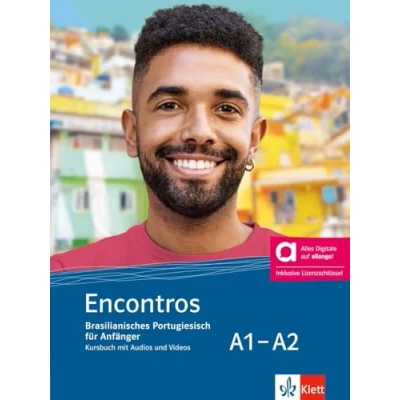 Abbildung von Encontros A1 A2 Hybride Ausgabe allango: Brasilianisches Portugiesisch für Anfänger. Kursbuch mit Audios und Videos inklusive Lizenzschlüssel allango (24 Monate)