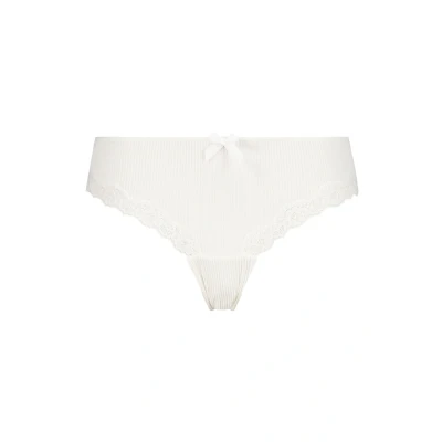 Abbildung von Hunkemöller LOLA Slip, Damen, Größe: XL, White