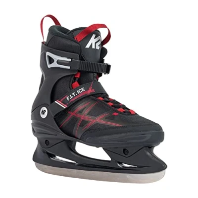 Abbildung von K2 Skates Herren F.I.T. Ice Schlittschuhe, Black red, EU: 39 (UK: 5.5 MP: 24.5)