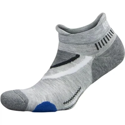 Abbildung von Balega Unisex Ultraglide Crew Laufsocken, Holzkohle/Grau, Large, EU Größe 43 45.5