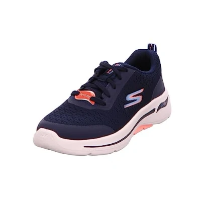 Abbildung von Skechers Damen 124887 Nvpk Sneaker, Marineblauer Textilbesatz, 37 EU