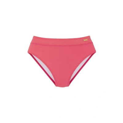 Abbildung von LASCANA Highwaist Bikini Hose »Lolo«, mit angesetztem Bündchen