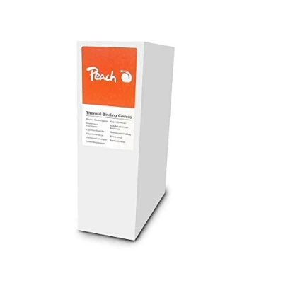 Abbildung von Peach PBT406 06 Thermobindemappe, A4, 80 Blätter, g/m², Stück, weiß