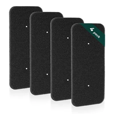 Abbildung von Antoble Filter für Hoover Candy 40006731 Schwammfilter Filtermatte Kondenstrockner Trockner Wärmepumpentrockner Schaumfilter 275 x 125 mm (4 Stk)