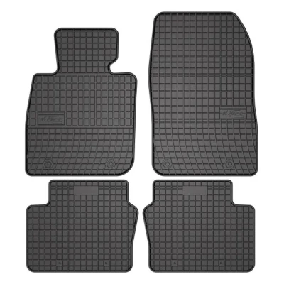 Abbildung von FROGUM 546825 Fußmattensatz Gummi vorne und hinten 4 schwarz Maßgefertigt MAZDA: CX 3