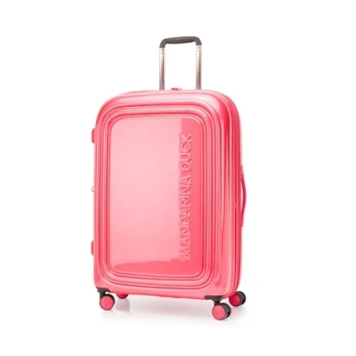 Abbildung von Mandarina Duck Logoduck 4 Rollen Trolley 75 CM MIT Dehnfalte Trolley, Größe: One Size, Blue indigo