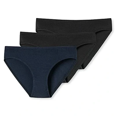 Abbildung von Schiesser 3 PACK Slip für Kinder, Größe: 140, Black/dark blue