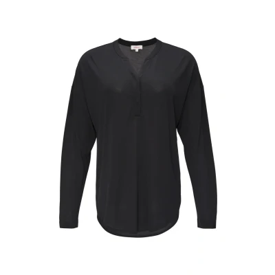 Abbildung von s.Oliver Langarmshirt, Damen, Größe: 36, Schwarz