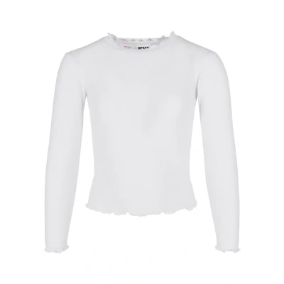 Abbildung von Urban Classics Longsleeve Strickpullover für Kinder, Größe: 110/116, White