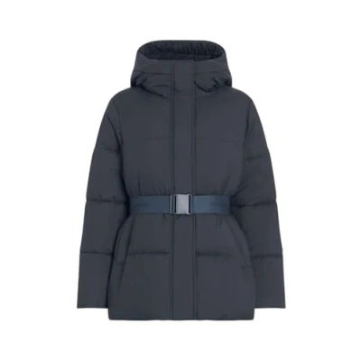 Abbildung von Calvin Klein Jeans LOGO Winterjacke, Damen, Größe: Medium, Ink