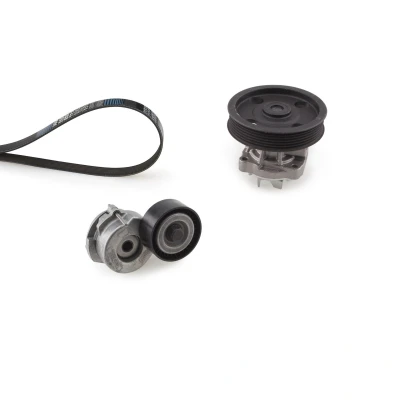 Abbildung von GATES KP26PK1183 Wasserpumpe + Keilrippenriemensatz mit ThermalPro OPEL: Astra H Van, Corsa C Hatchback